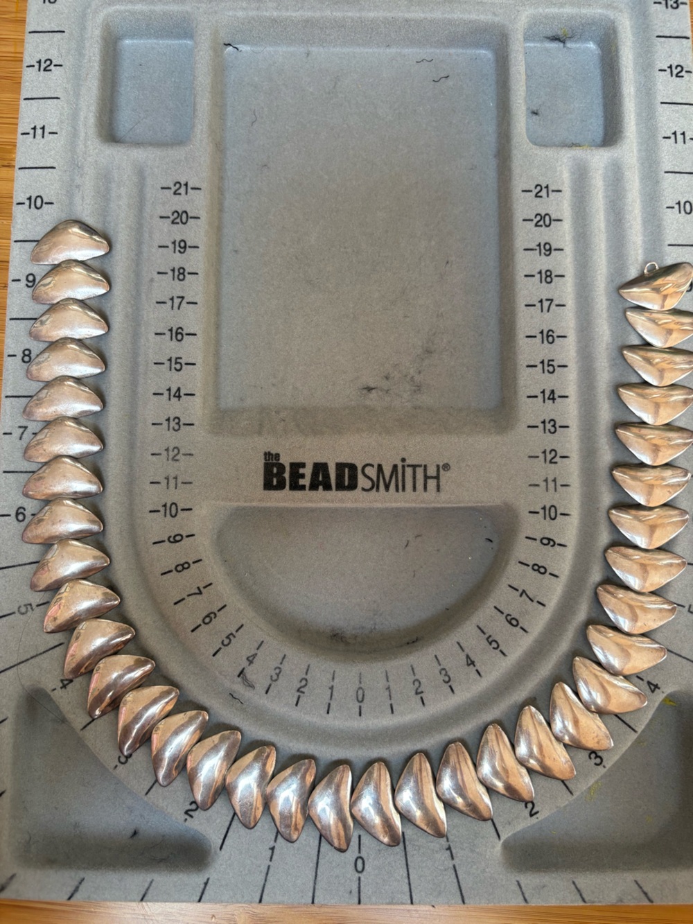 Sterling Silver vintage statement necklace
